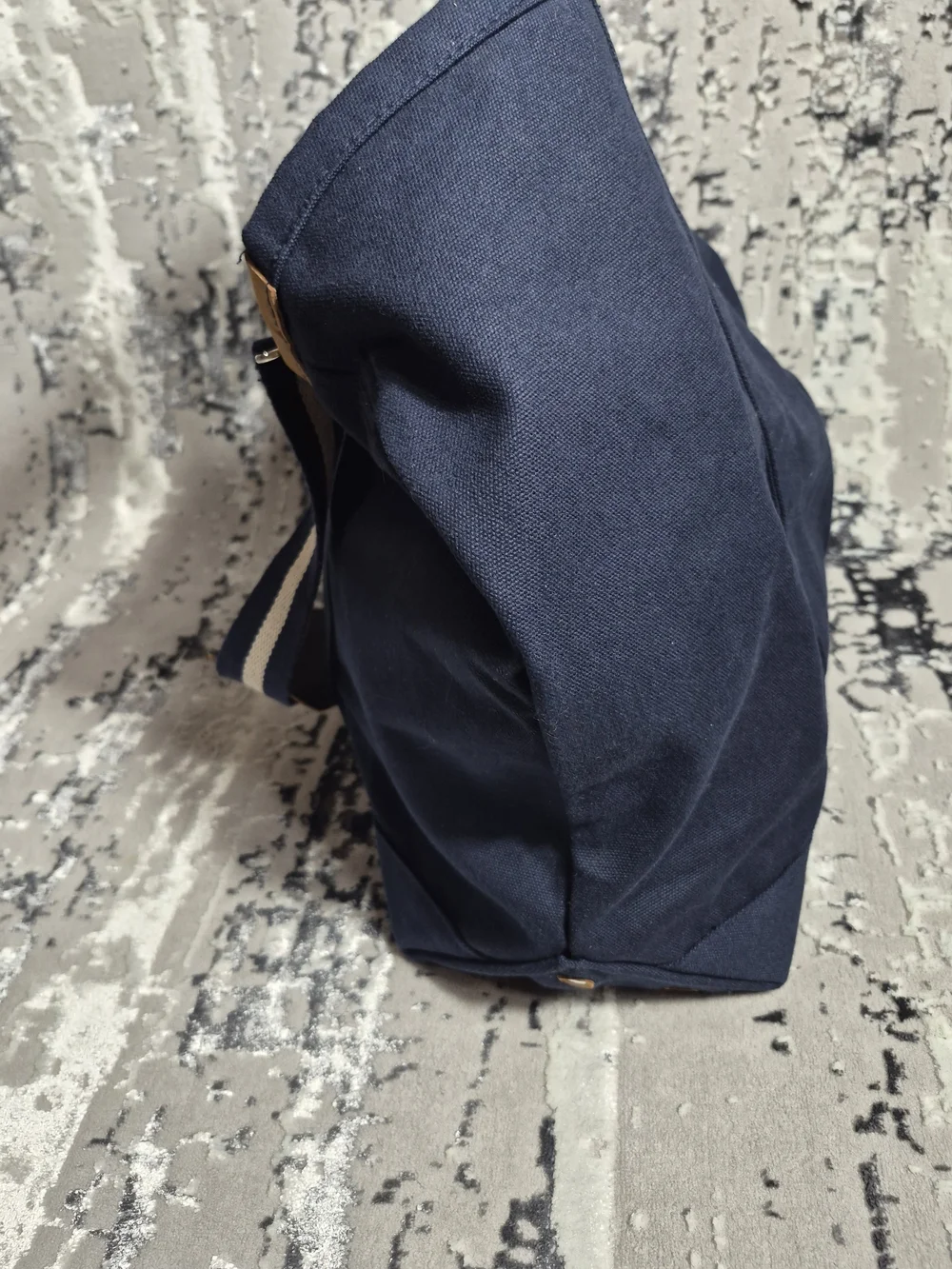 Warner Bros. Studio Discovery canvas utility bag blue RARE💥 Official Duffle Bag